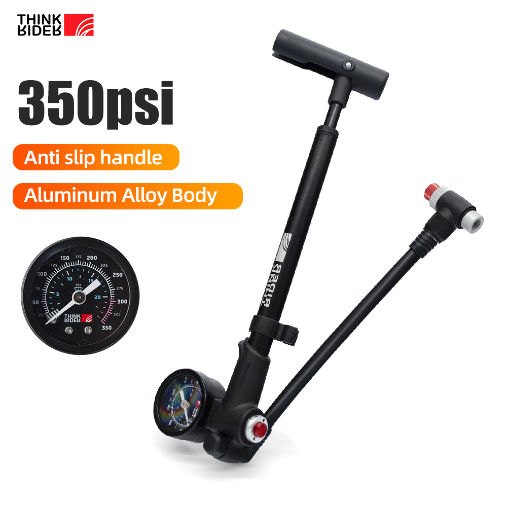 Shock Pump Suspension - ThinkRider Портативный велосипедный воздушный насос высокого