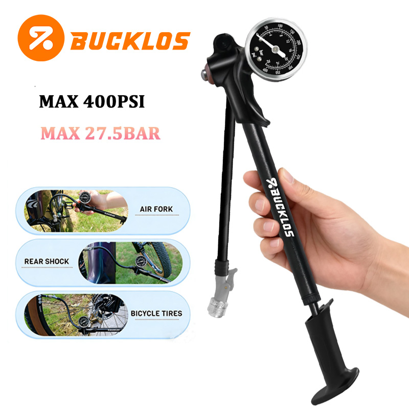 BUCKLOS велосипедный воздушный – обзор и цена Shock Pump Suspension