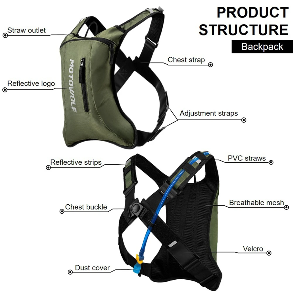 Мотоциклетный велосипедный рюк – обзор и цена Mountain Biking Rucksack