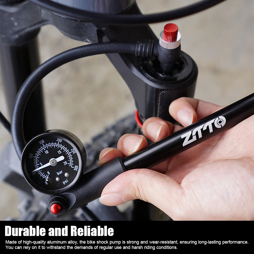 Велосипедный амортизатор ZTTO  – обзор и цена Shock Pump Suspension